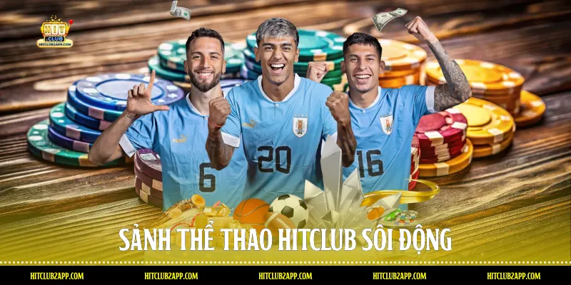 Sảnh thể thao Hitclub sôi động